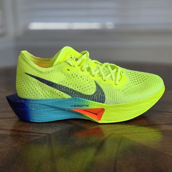 Nike ZoomX Vaporfly Next% 3 Fast Pack Volt Black Blue New DV4129-700 Women's 9 - Picture 10 of 16